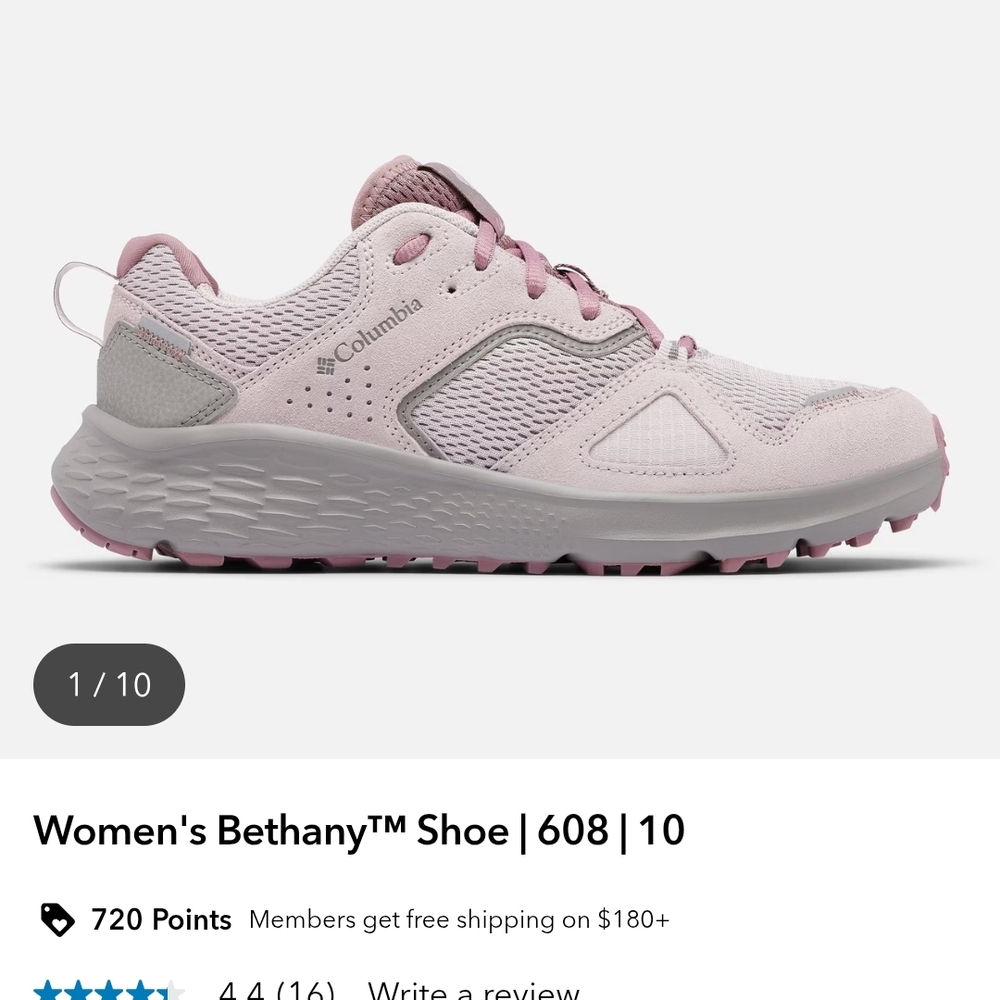 Columbia Women's Bethany Shoe - Pink